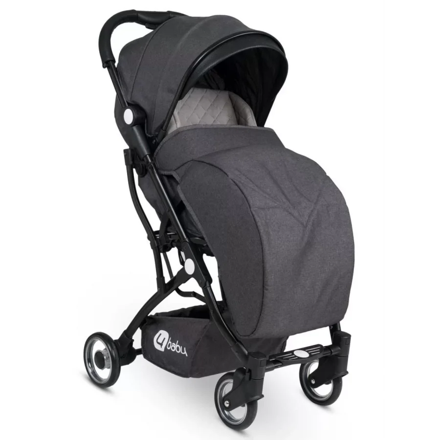 4 Baby Drone Travel Sistem Bebek Arabası Siyah / Antrasit