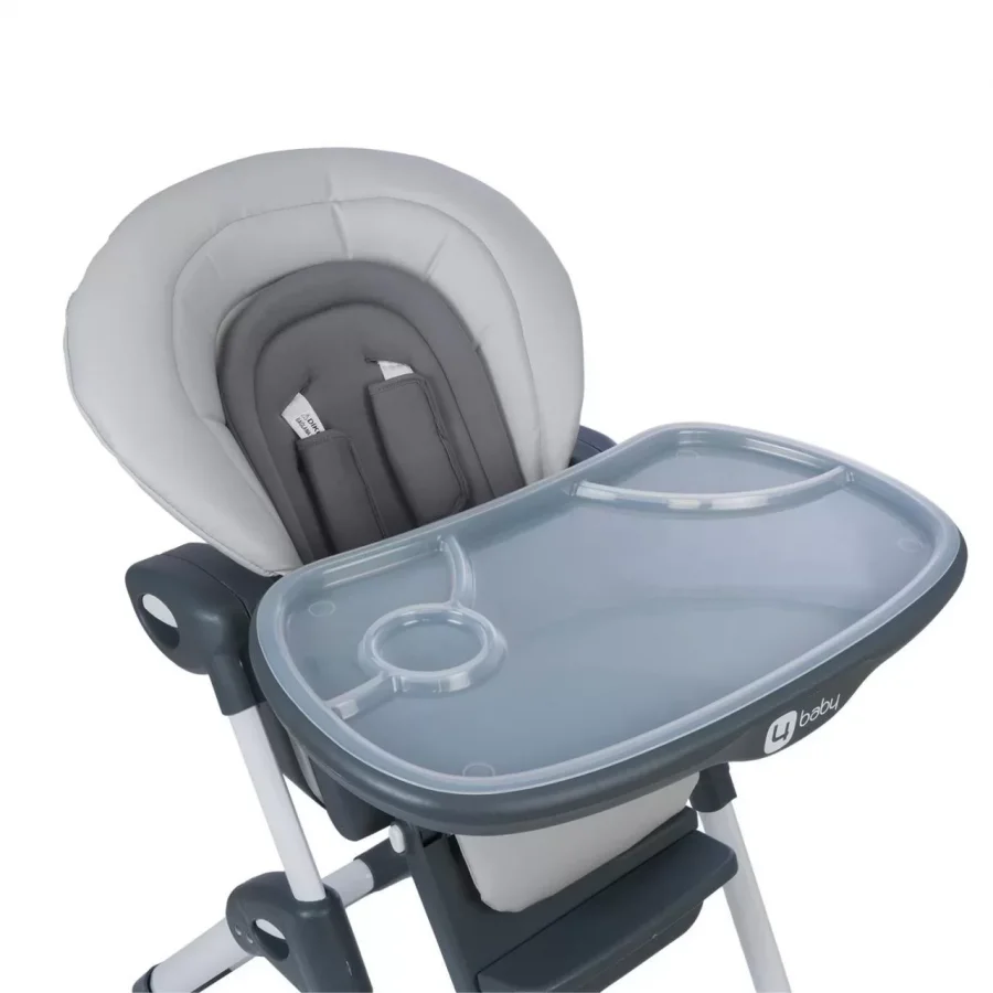 4 Baby Formula Lüks Mama Sandalyesi Gri