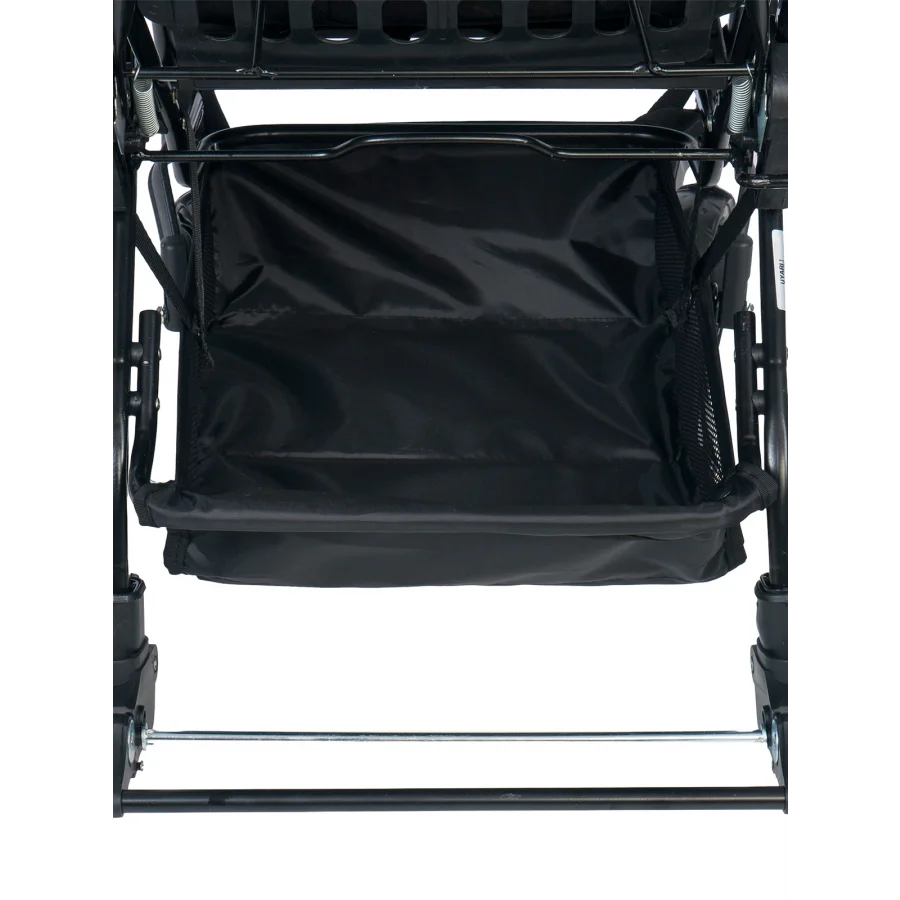 4 Baby Olimpos Travel Sistem Çift Yönlü Bebek Arabası / Siyah-Gri