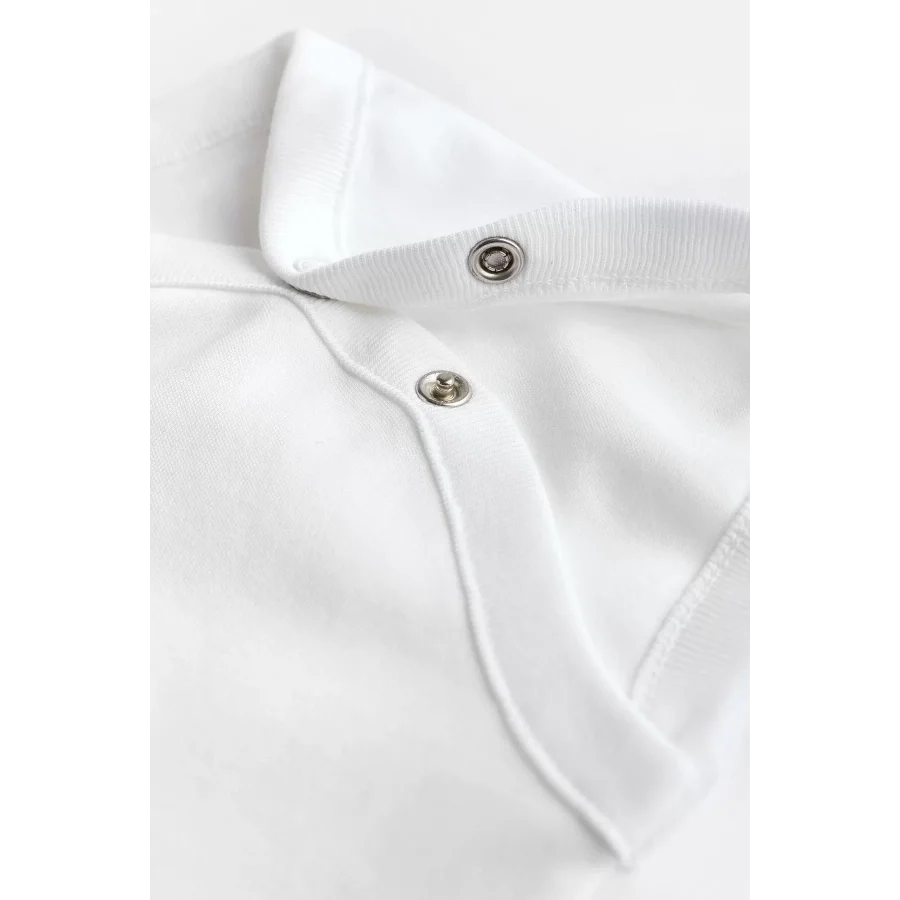 5li Askılı Çıtçıtlı Body Zıbın Bebek Atlet - Beyaz