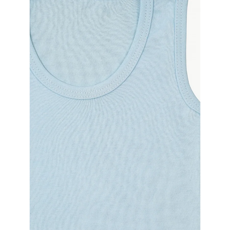 5li Askılı Çıtçıtlı Body Zıbın Bebek Atlet - Mavi