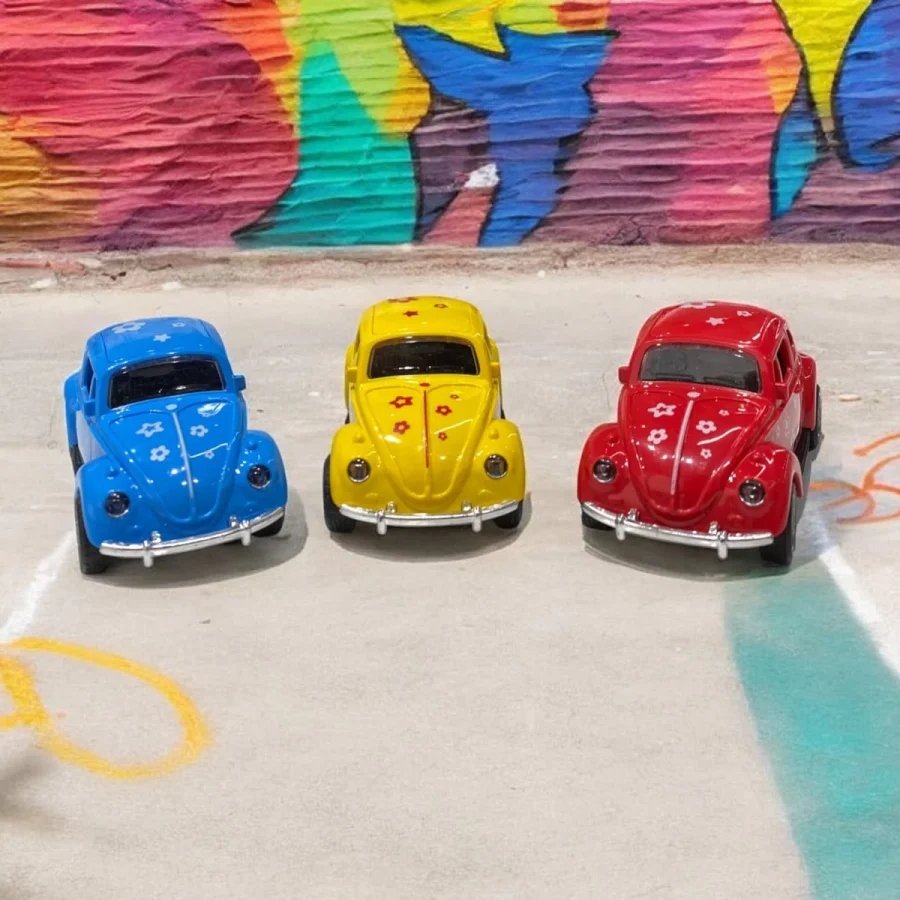 Vardem Sürtmeli Desenli Kaplumbağa Araç 3lü