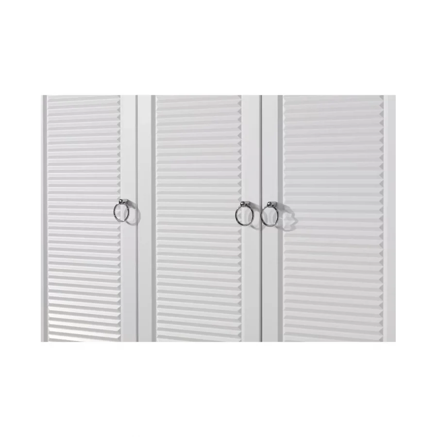 Aqua Grey 3 Kapılı Bebek Odası Dolap