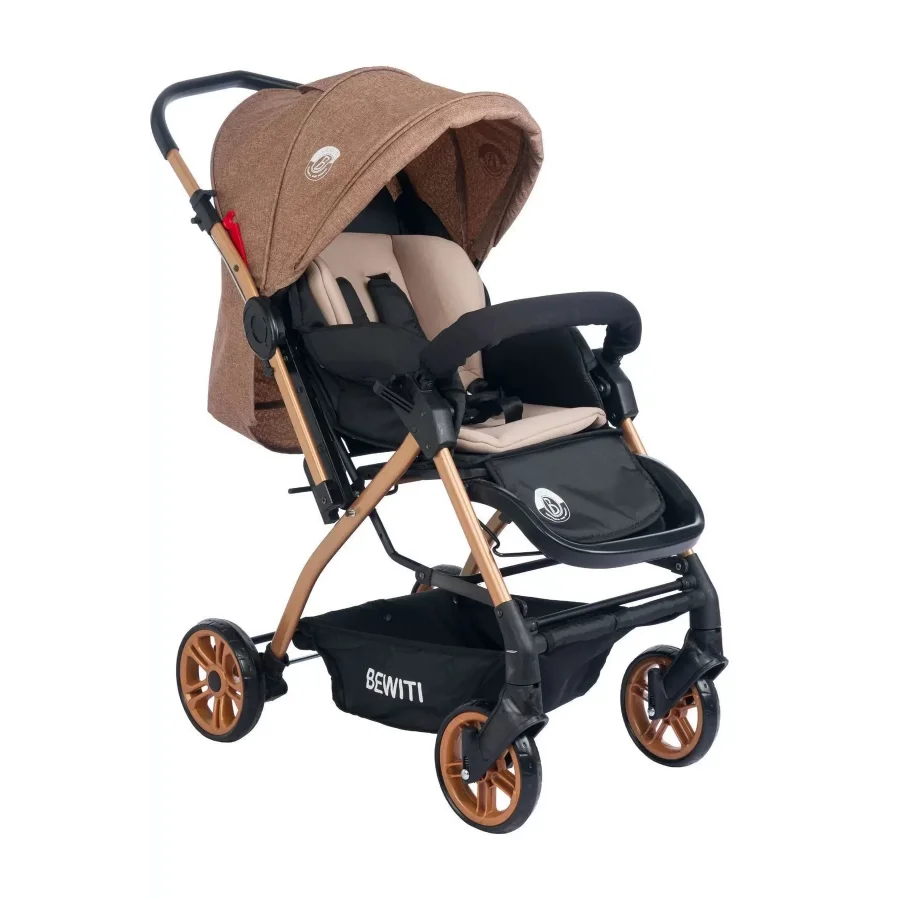 Atlantik Çift Yönlü Bebek Arabalı 9 Parça Bebek Çeyiz Seti