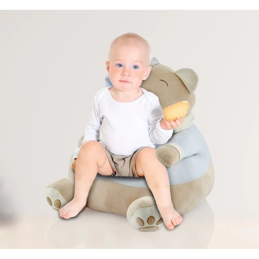 Babyjem 672 Pofuduk Koltuk Ayıcık Gri