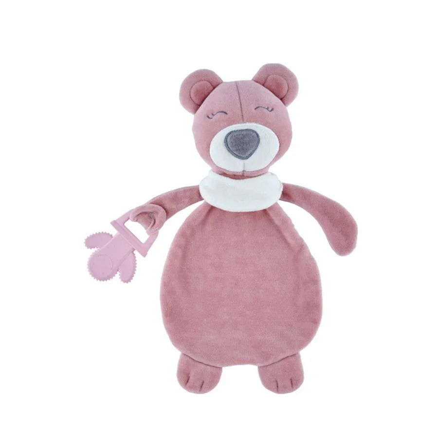 Babyjem Diş Kaşıyıcılı Uyku Arkadaşım Gül Kurusu