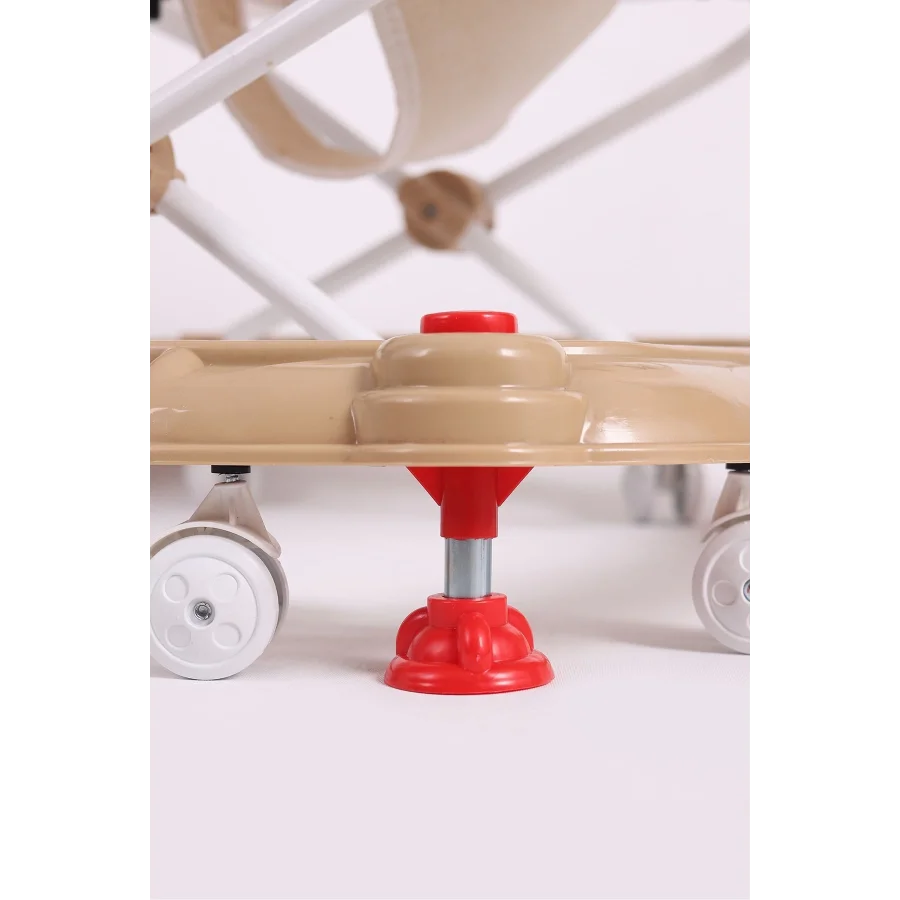 Babyjest Vak Vak Stoperli Müzikli Yürüteç - Kahve