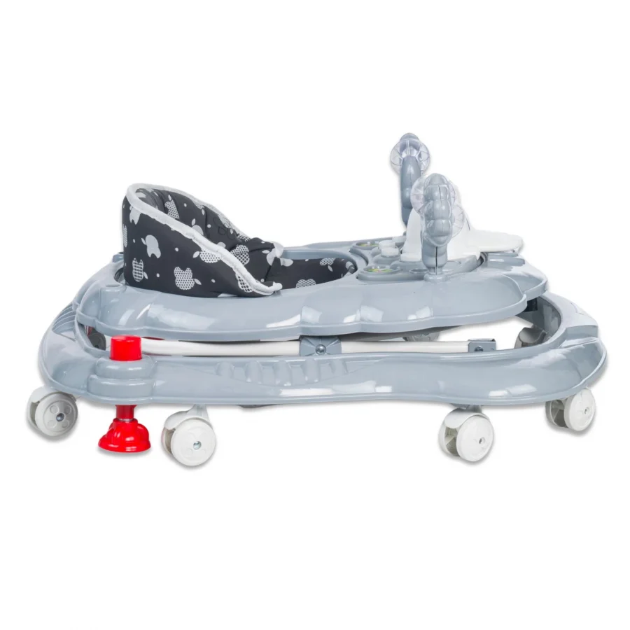 Babyjest Vak Vak Stoperli Müzikli Yürüteç - Gri