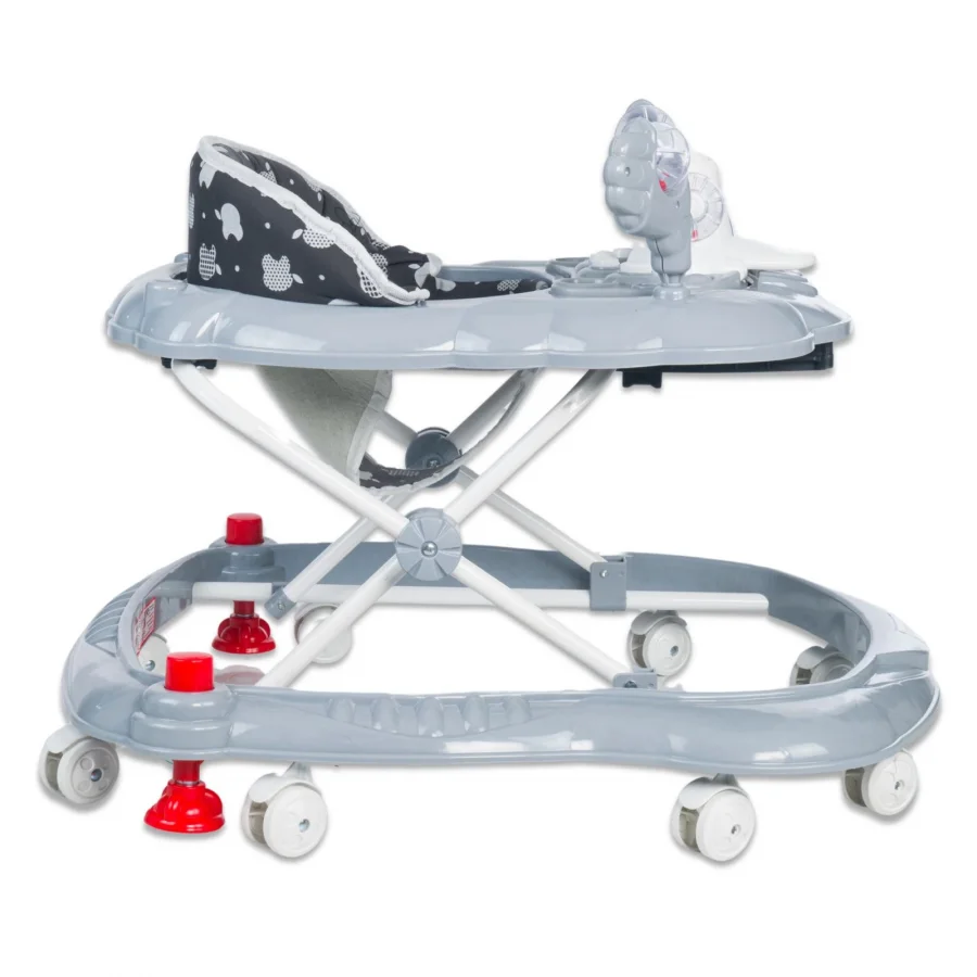 Babyjest Vak Vak Stoperli Müzikli Yürüteç - Gri