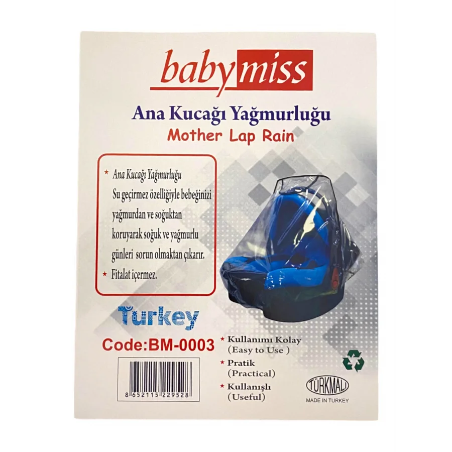 Babymiss Ana Kucağı Yağmurluğu