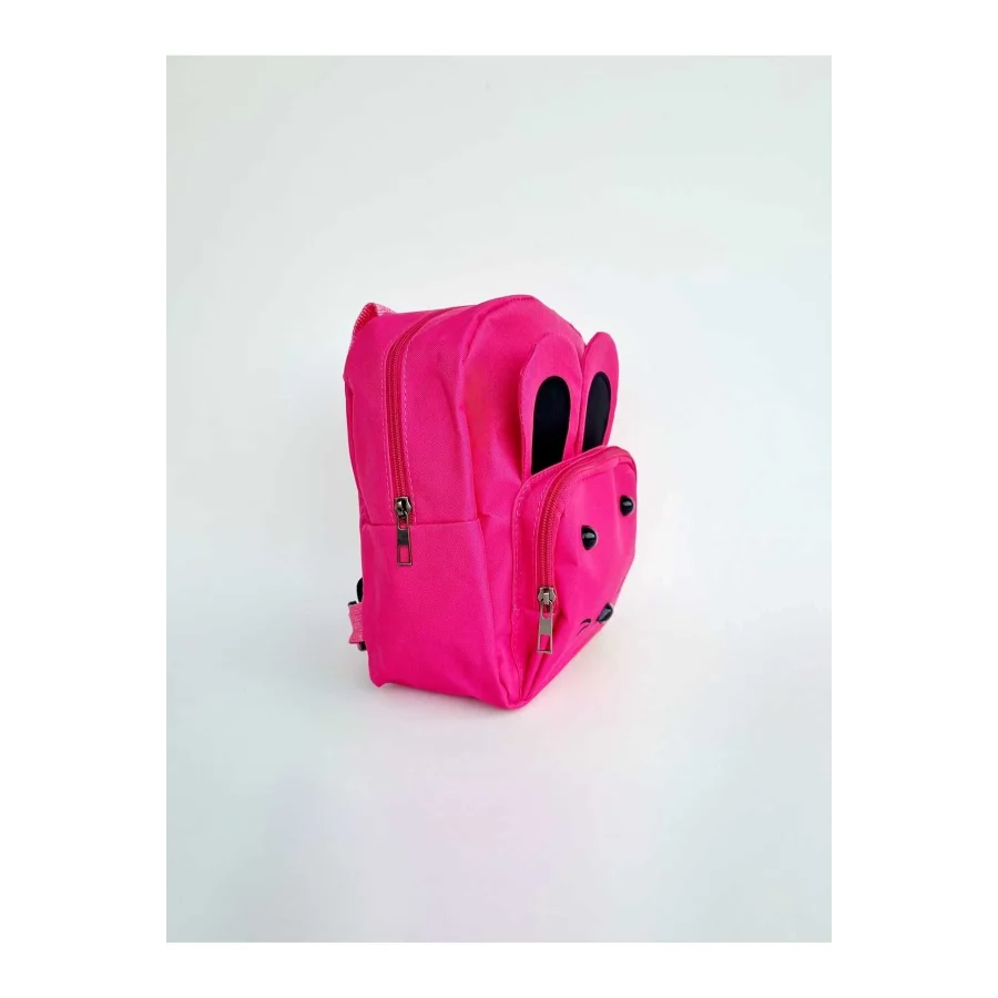 Babymiss Çocuk Sırt Çantası Kedi Desenli Anaokulu Çantası - Pembe