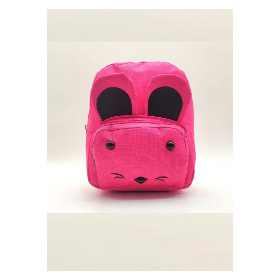 Babymiss Çocuk Sırt Çantası Kedi Desenli Anaokulu Çantası - Pembe