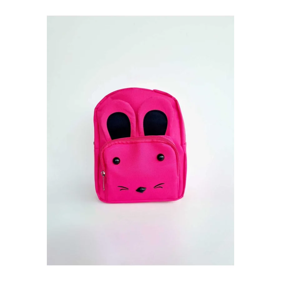 Babymiss Çocuk Sırt Çantası Kedi Desenli Anaokulu Çantası - Pembe