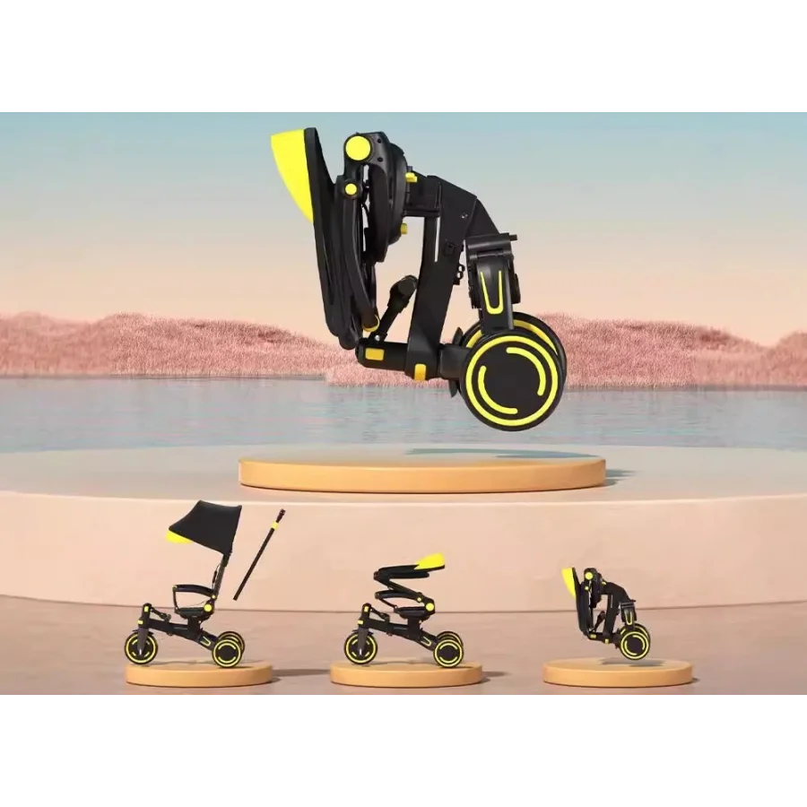 Babymiss Kooma 9u 1 arada Üç Tekerlekli Bisiklet / Krem