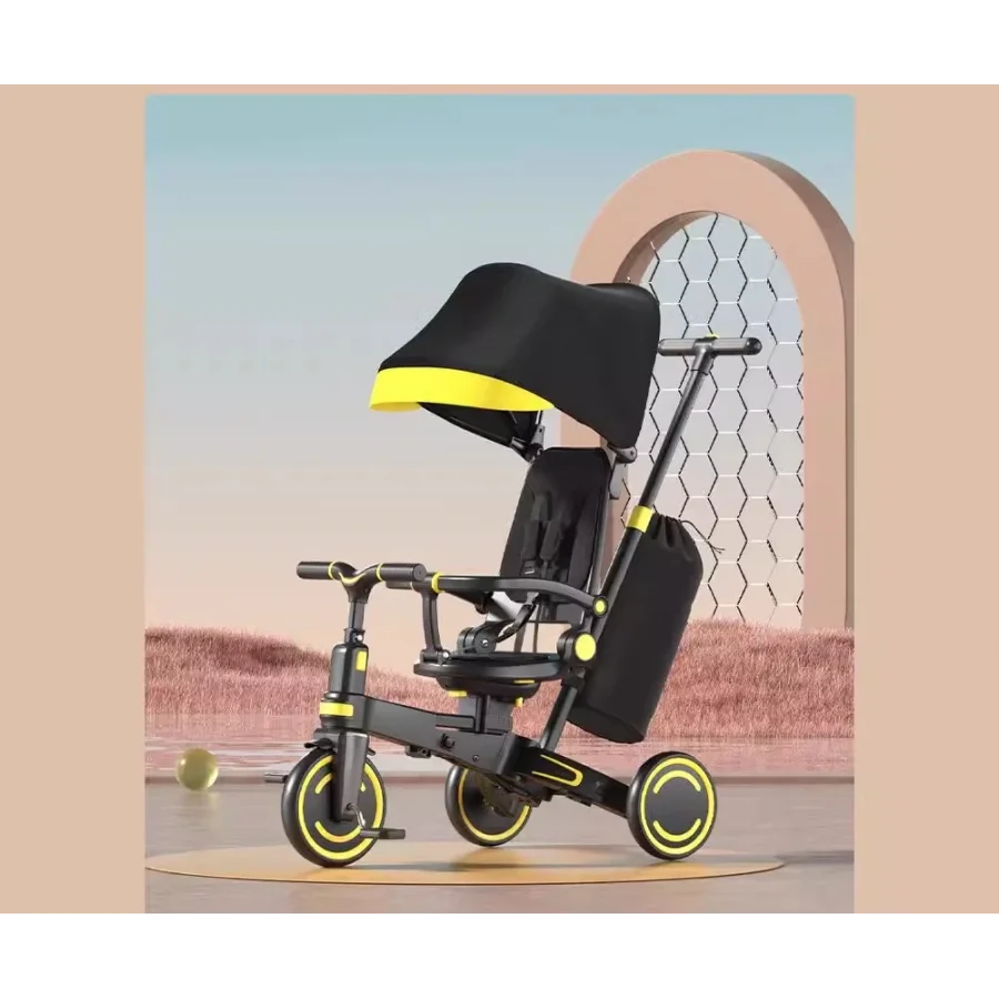 Babymiss Kooma 9u 1 arada Üç Tekerlekli Bisiklet / SİYAH