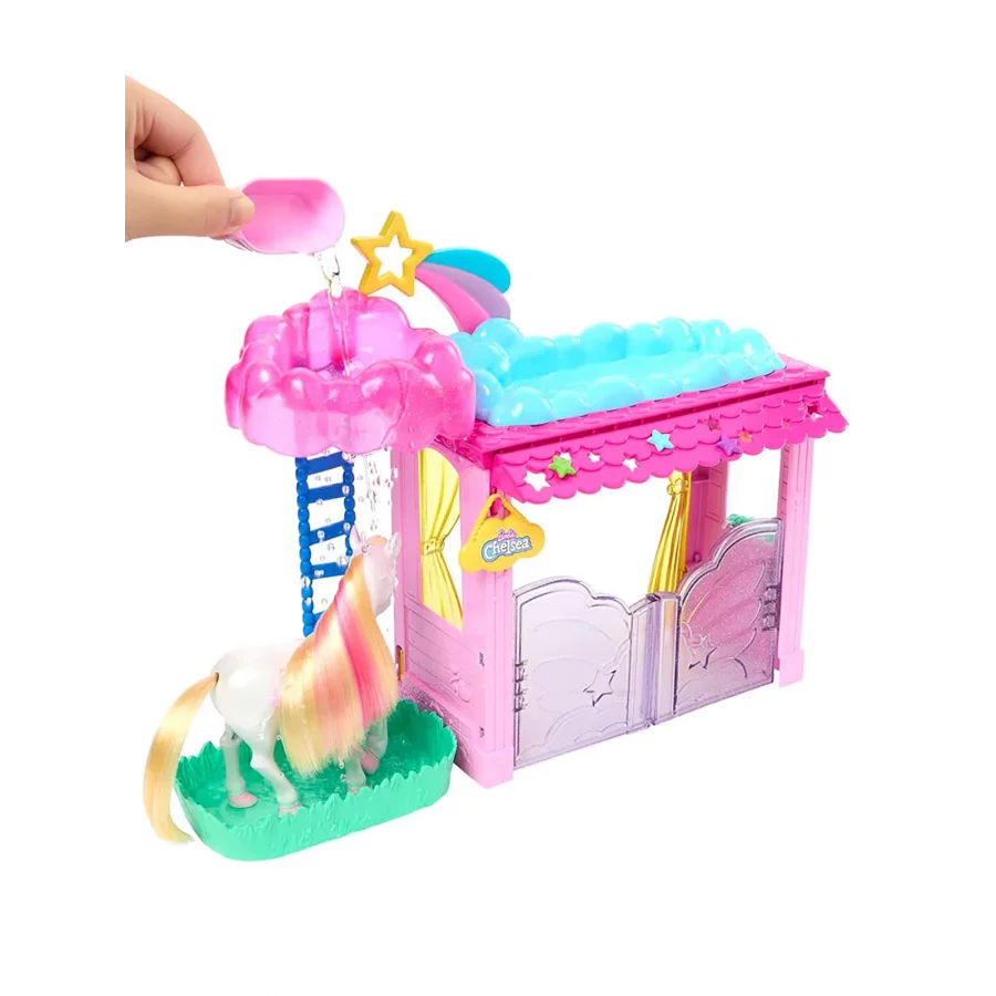 Barbie A Touch Of Magic Chelsea Ve Pegasus Oyun Seti Pembe