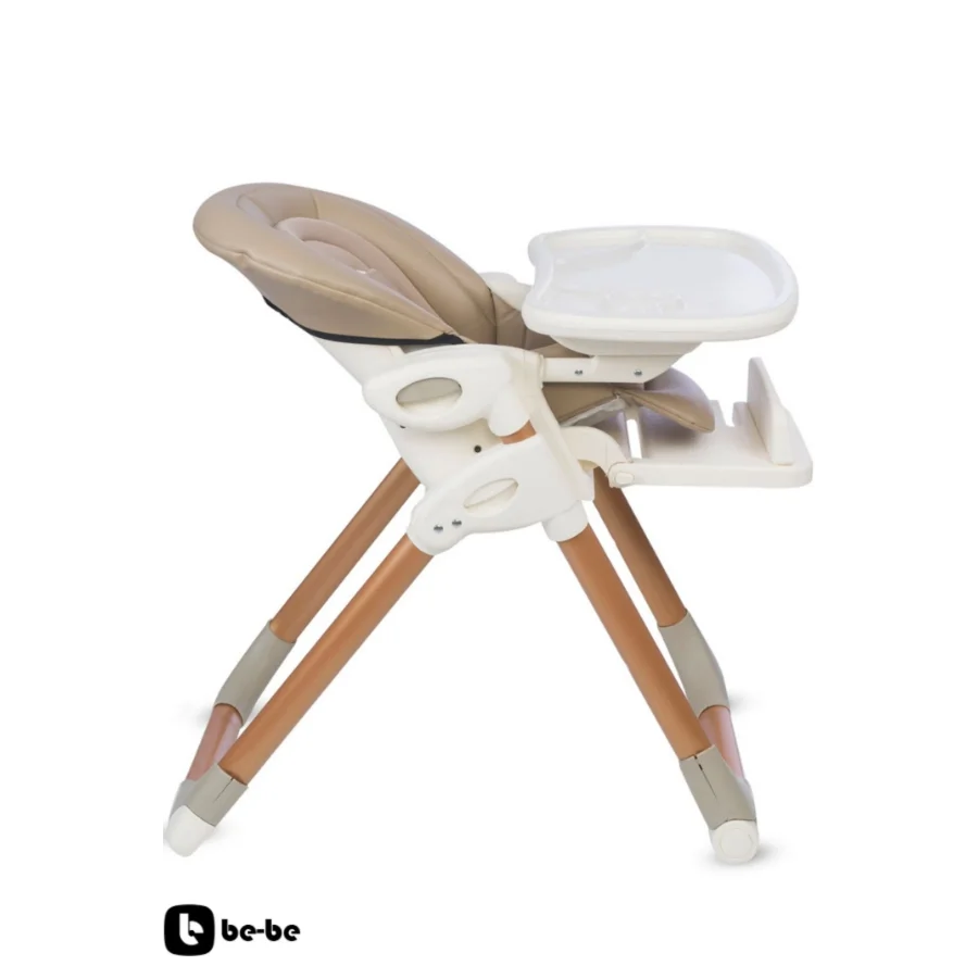 Be-Be Cozy Asansörlü Lüks Mama Sandalyesi - Bej