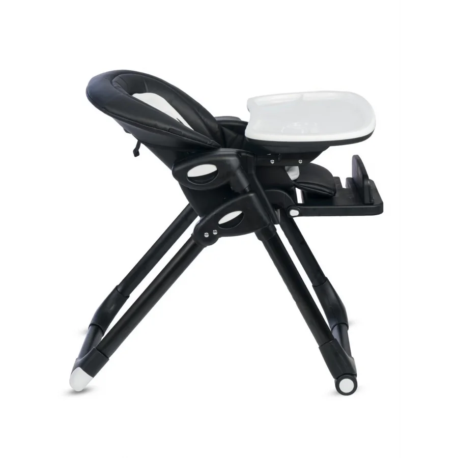 Be-Be Cozy Asansörlü Lüks Mama Sandalyesi - Siyah