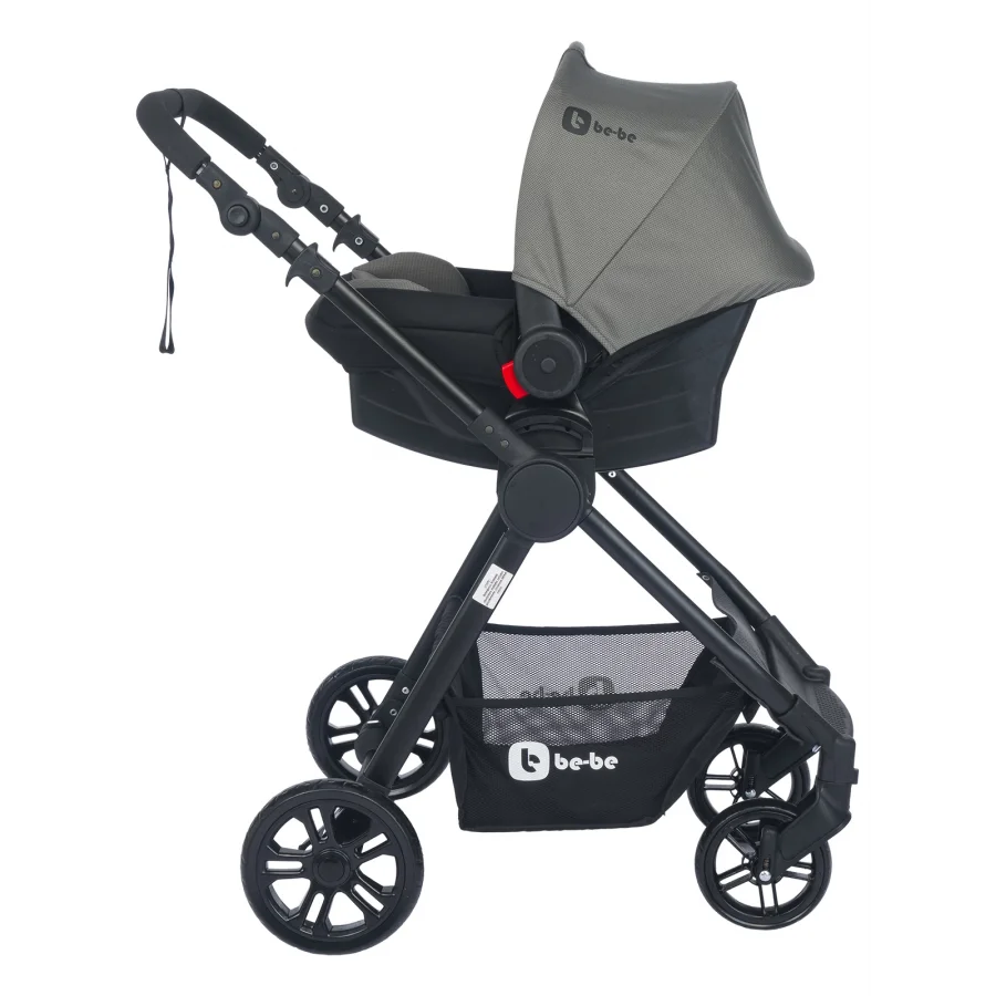 Be-be Elegant Travel Sistem Bebek Arabası Gri