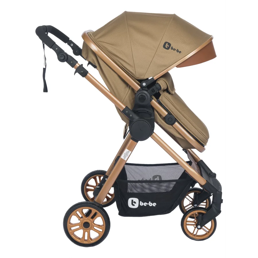 Be-be Elegant Travel Sistem Bebek Arabası Kahve