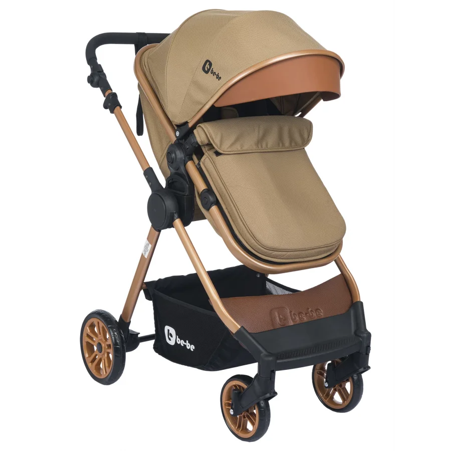 Be-be Elegant Travel Sistem Bebek Arabası Kahve