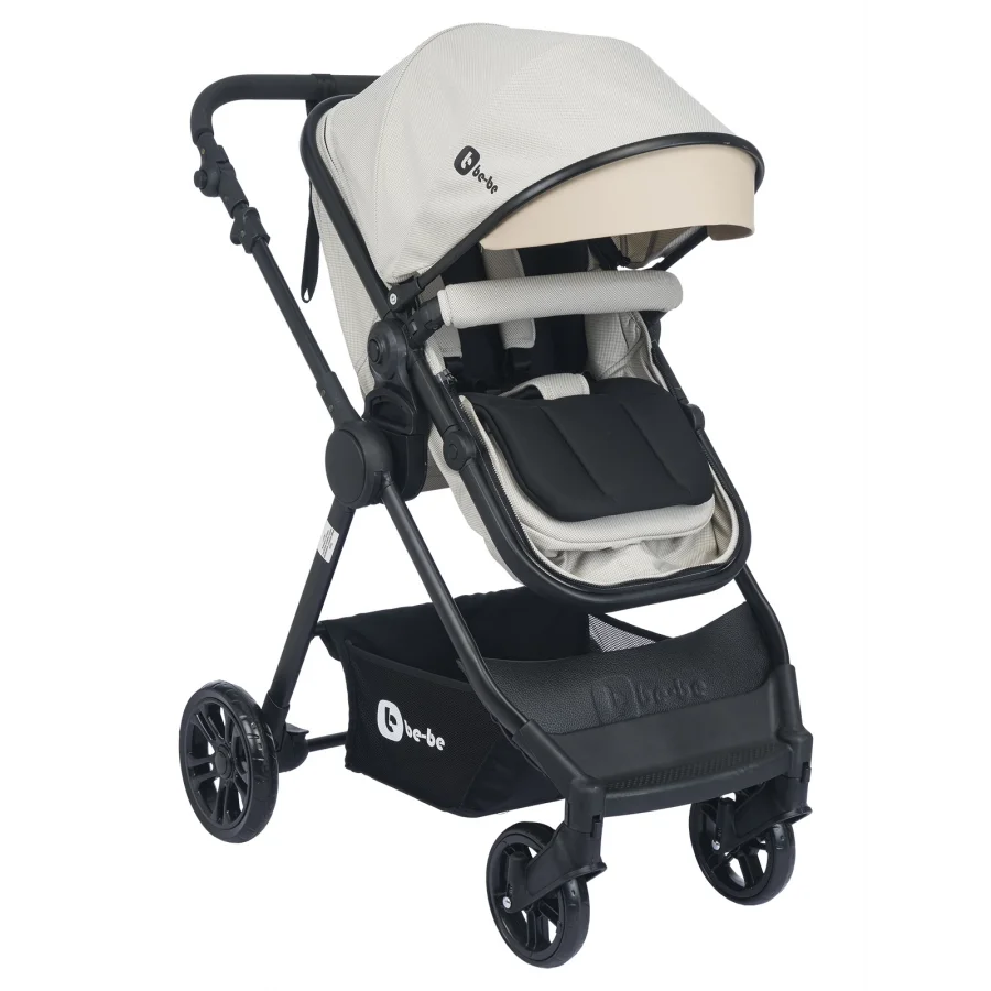 Be-be Elegant Travel Sistem Bebek Arabası Krem