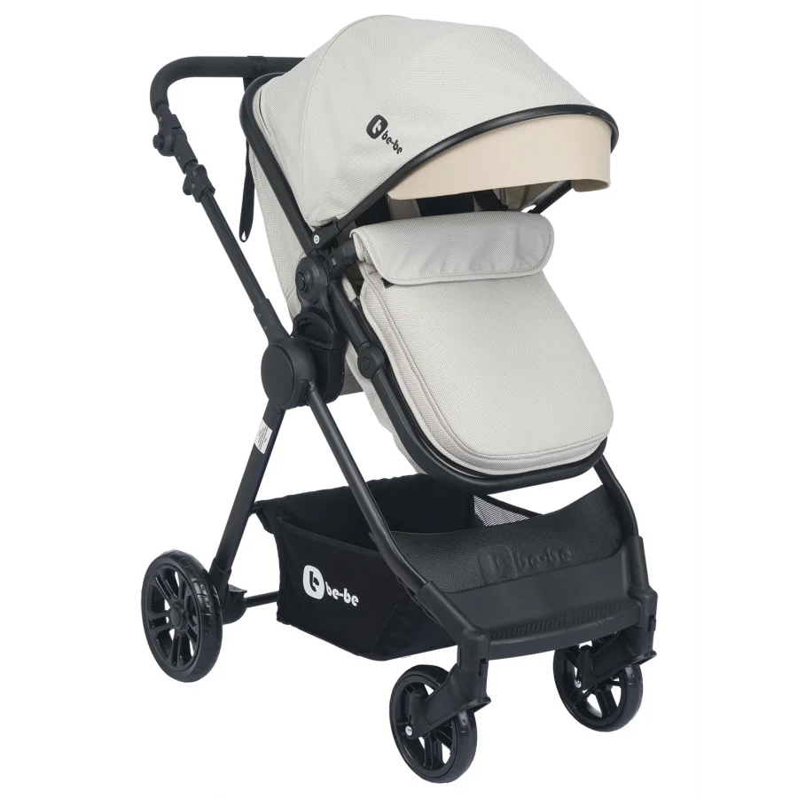 Be-be Elegant Travel Sistem Bebek Arabası Krem