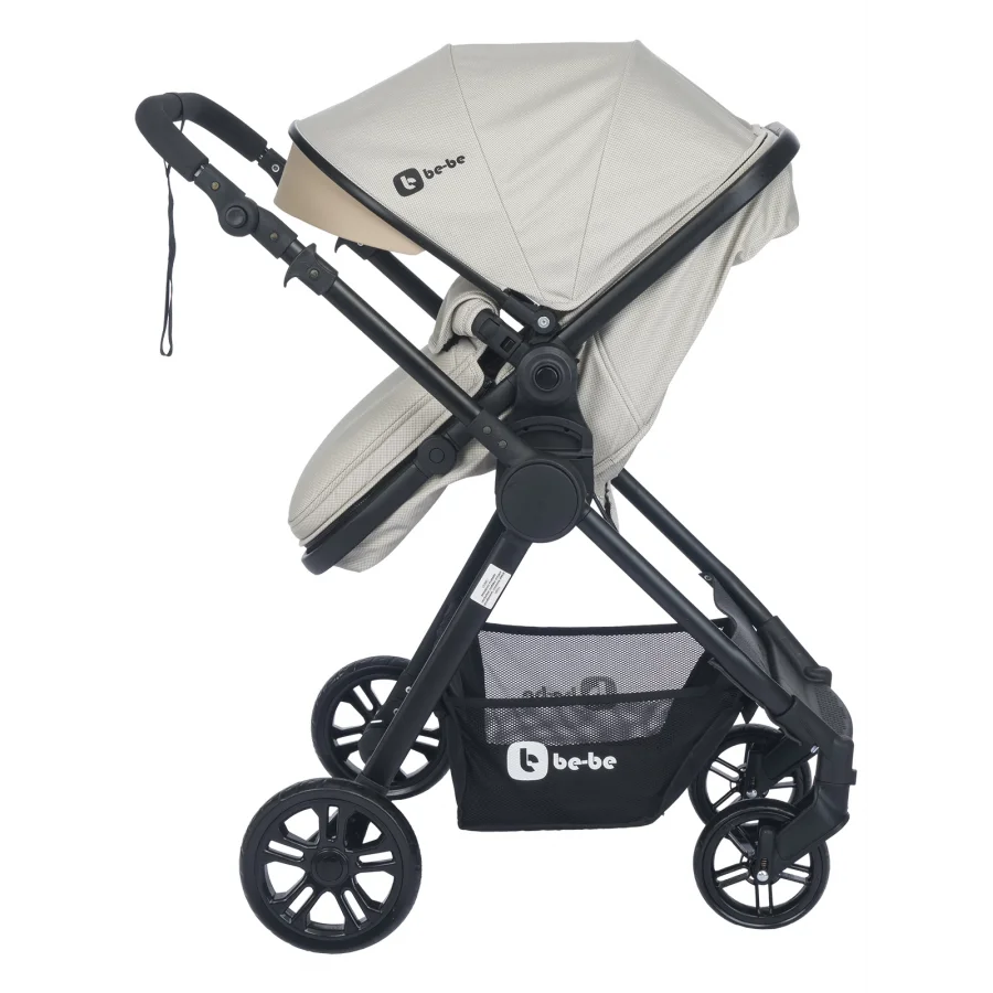 Be-be Elegant Travel Sistem Bebek Arabası Krem