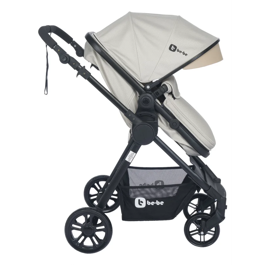 Be-be Elegant Travel Sistem Bebek Arabası Krem