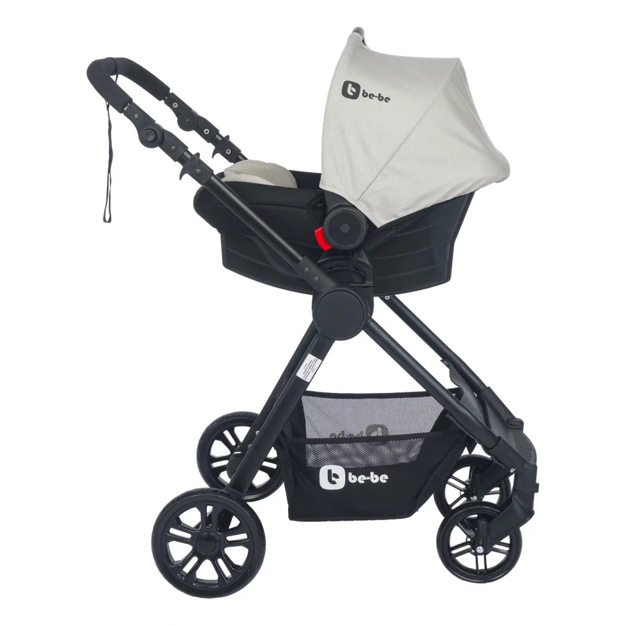 Be-be Elegant Travel Sistem Bebek Arabası Krem