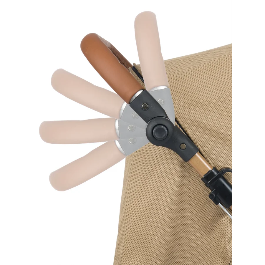 Be-Be Soft Plus Çift Yönlü Bebek Arabası Kahverengi