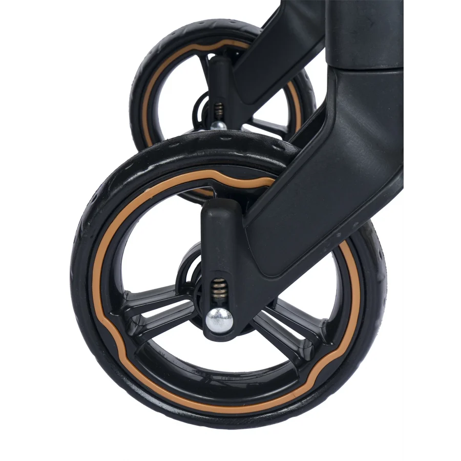 Be-Be Soft Plus Çift Yönlü Bebek Arabası Kahverengi