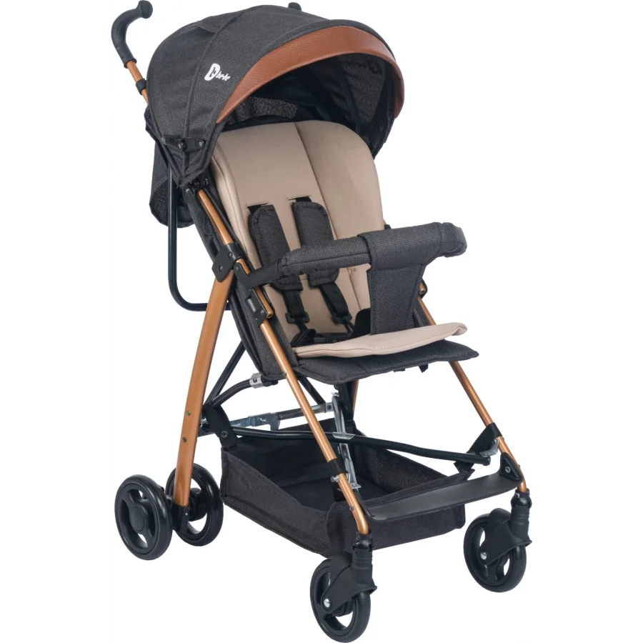 Be-Be Trip Lüks Yatar Baston Bebek Arabası Antrasit