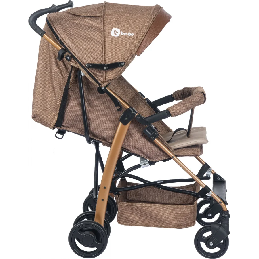 Be-Be Trip Lüks Yatar Baston Bebek Arabası Siyah