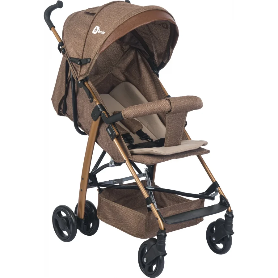 Be-Be Trip Lüks Yatar Baston Bebek Arabası Siyah