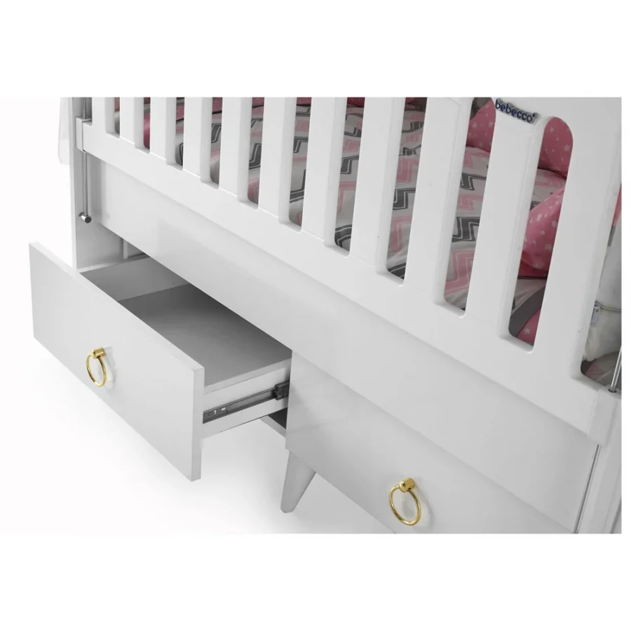Bebecco 60x120 Çekmeceli Tatlı Beşik