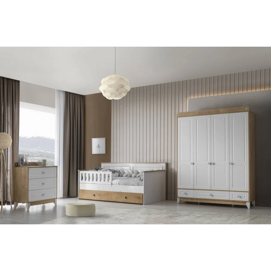 Bebecco Massimo 4 Kapılı Bebek Odası Takımı