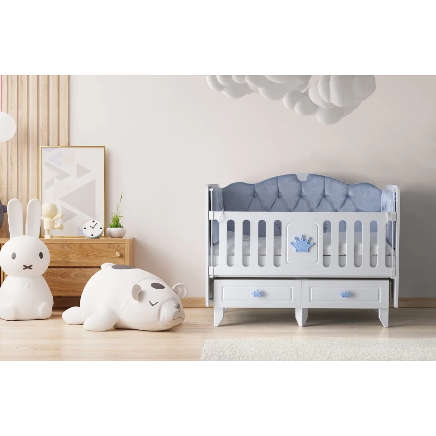 Bebecco Montana 60cm x 120cm Bebek Beşik - Mavi