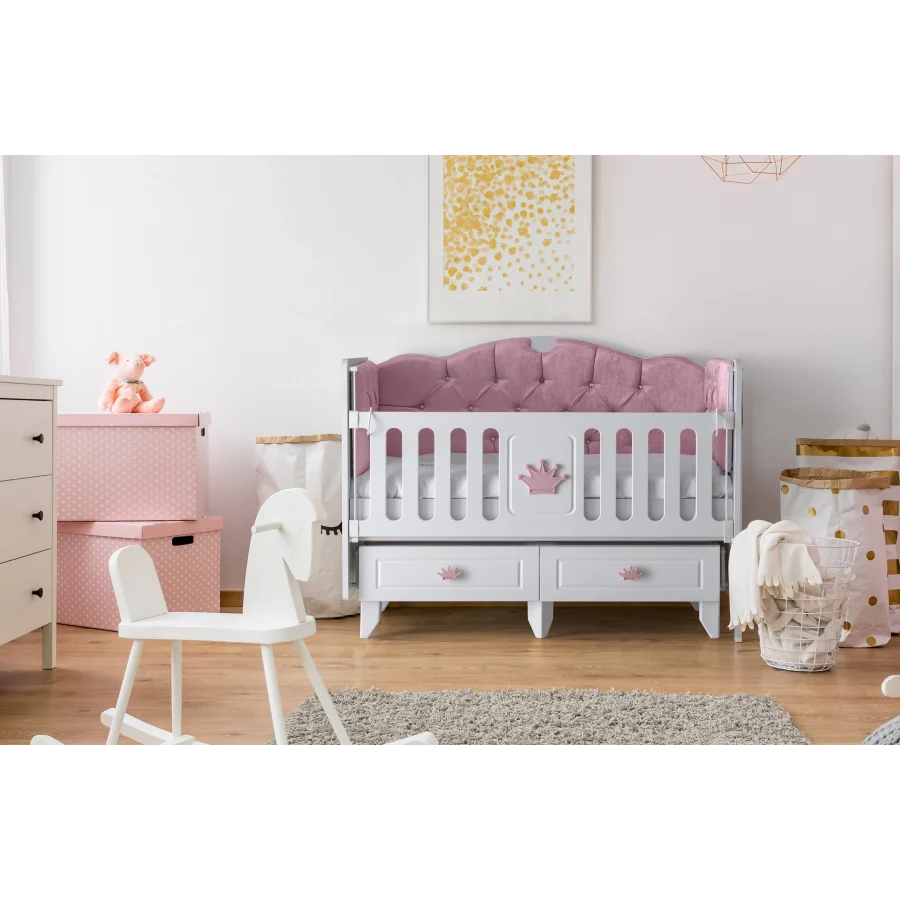 Bebecco Montana 60cm x 120cm Bebek Beşik - Pembe