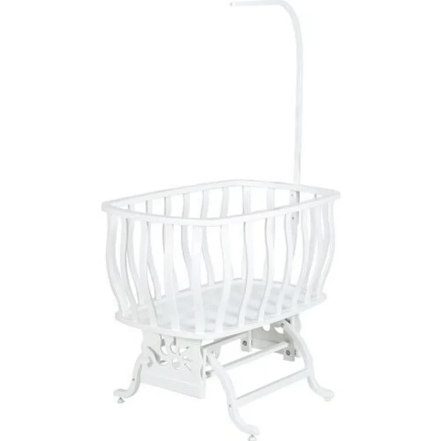 Bebetti Eko Beyaz Sallanır Beşik 60 x 90 cm