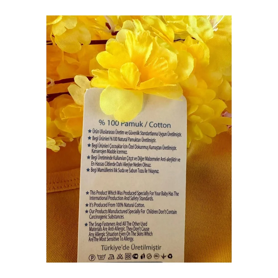 Begi Kendinden Eldivenli Natural Bebek Hastane Çıkışı Bebek Takımı Pembe - 0-3 AY