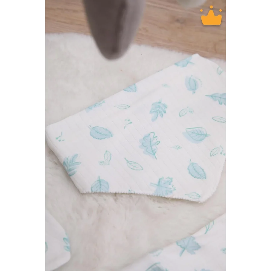 Begi Unisex 0-3 Ay Naturel Yapraklı 8li Set Hastane Çıkışı