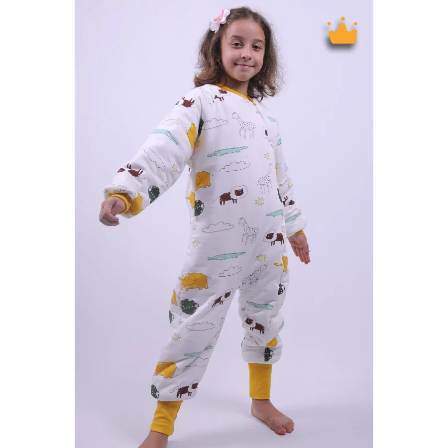 Begisa 2-8 Yaş Elyaf Dolgulu 2.5 Tog Çocuk Uyku Tulumu 23504