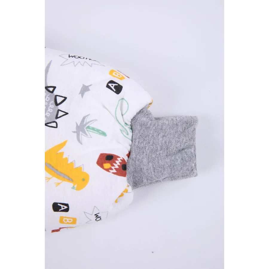 Begisa 2-8 Yaş Elyaf Dolgulu 2.5 Tog Çocuk Uyku Tulumu - Gri