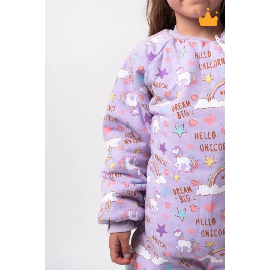 Begisa 2-8 Yaş Kalın Elyaf Dolgulu 2.5 Tog Premium Kalite Çocuk Uyku Tulumu 23504