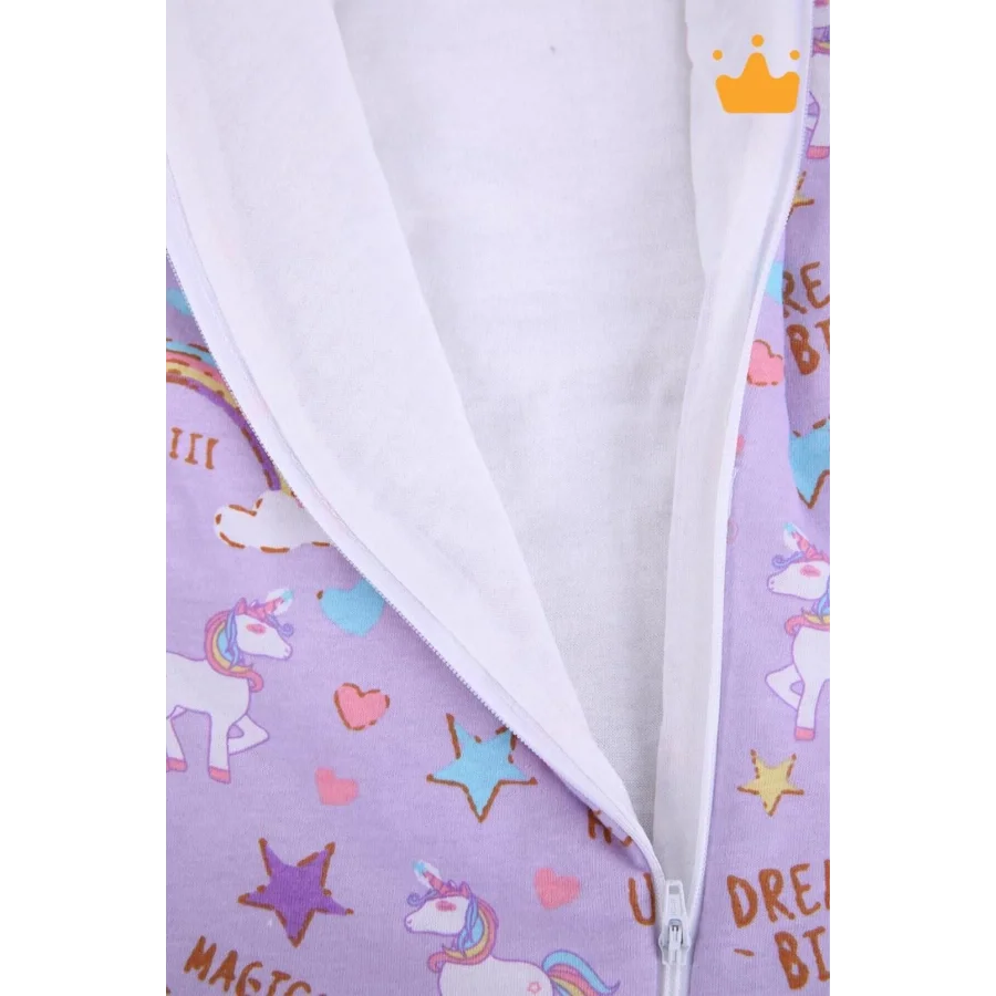 Begisa 2-8 Yaş Kalın Elyaf Dolgulu 2.5 Tog Premium Kalite Çocuk Uyku Tulumu 23504