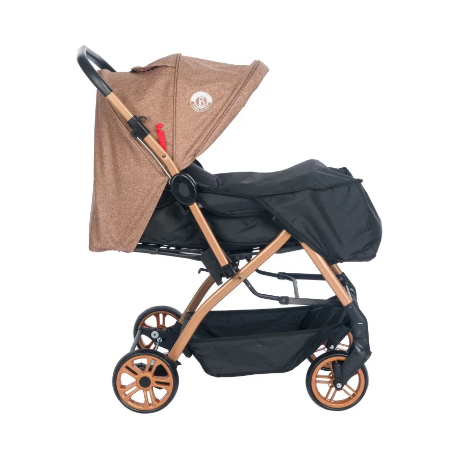 Bewiti Vista Çift Yönlü Bebek Arabası - Siyah - Antrasit