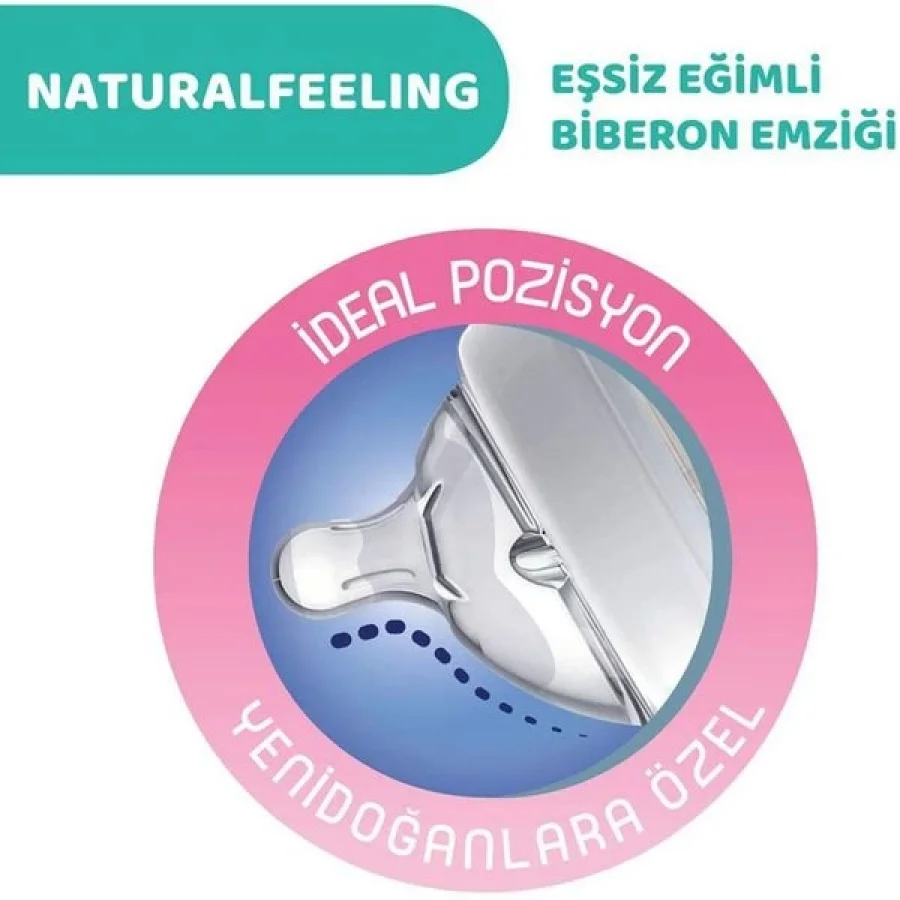 Chicco Natural Feeling Biberon 0 ay+ 150 ml