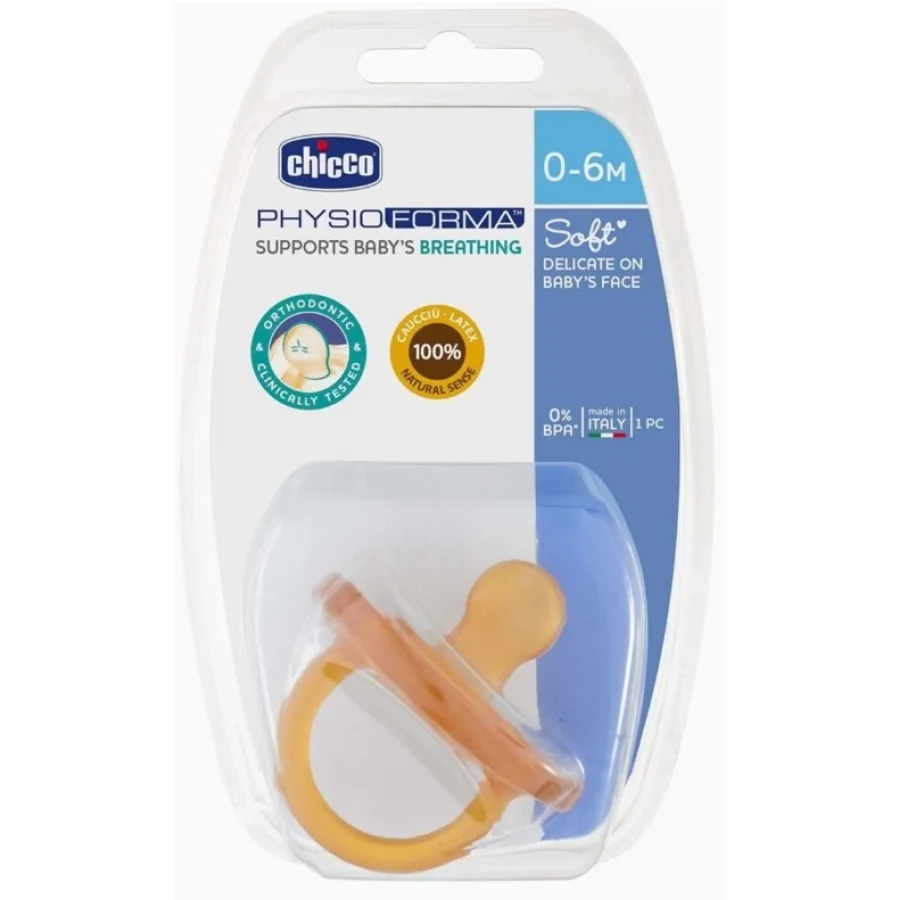 Chicco Physio Forma Soft Kauçuk Emzik 0-6 Ay