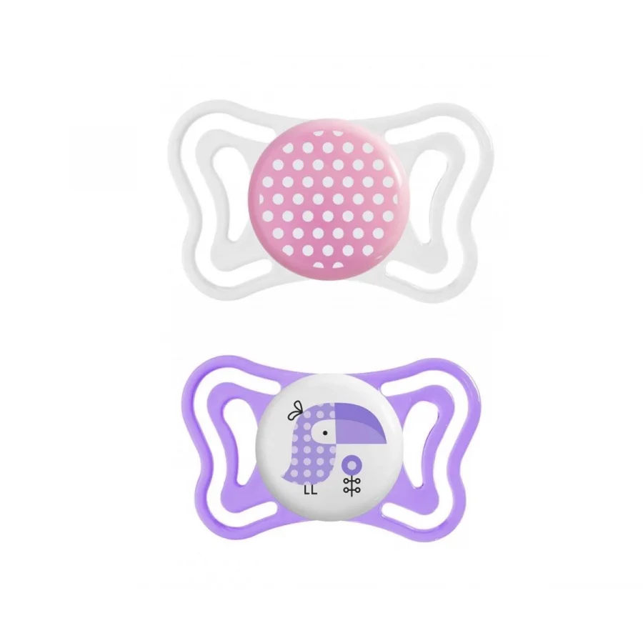 Chicco Physio Light Silikon Emzik 2-6 Ay 2li